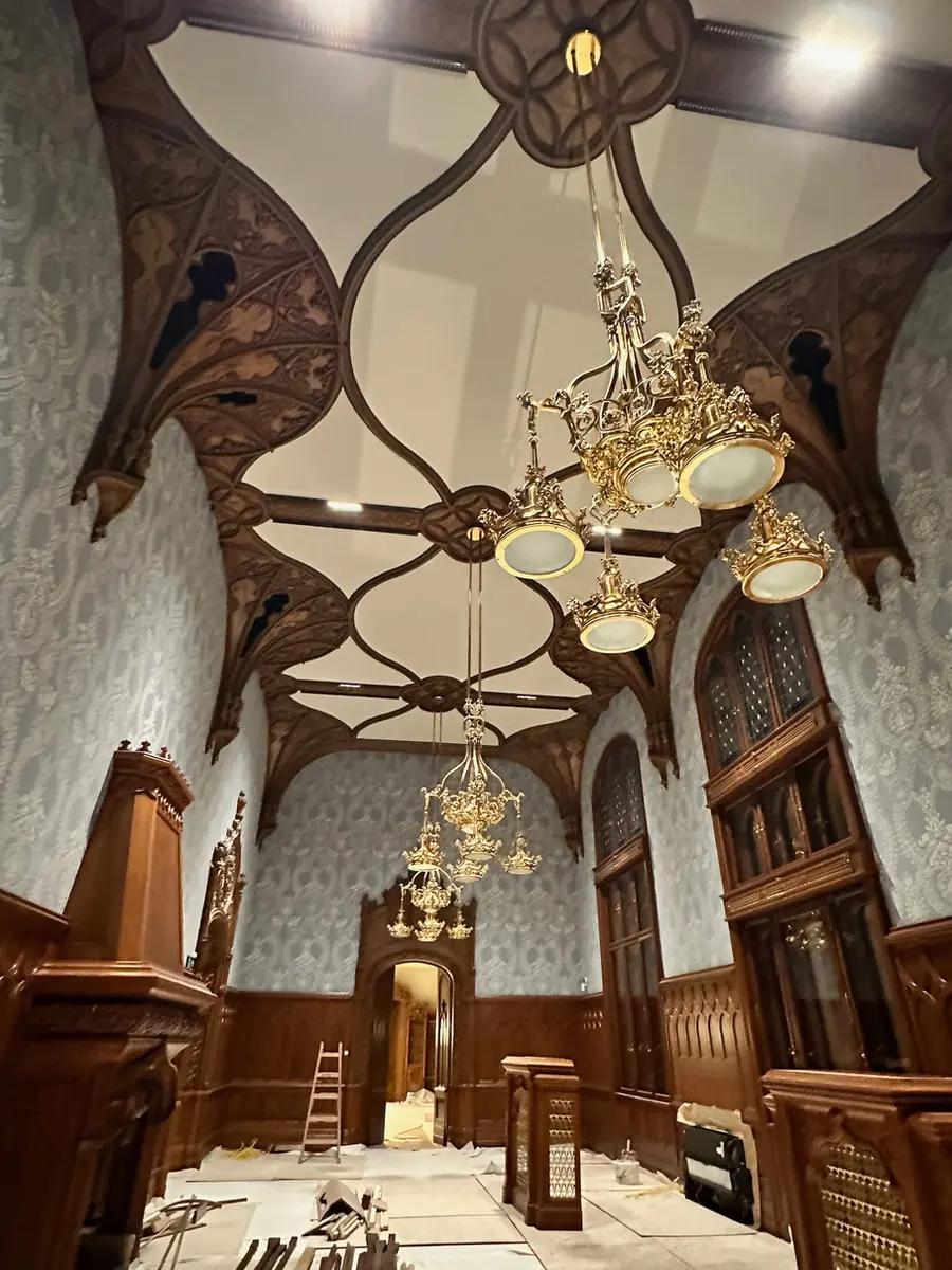 Decorative historic interior lighting
