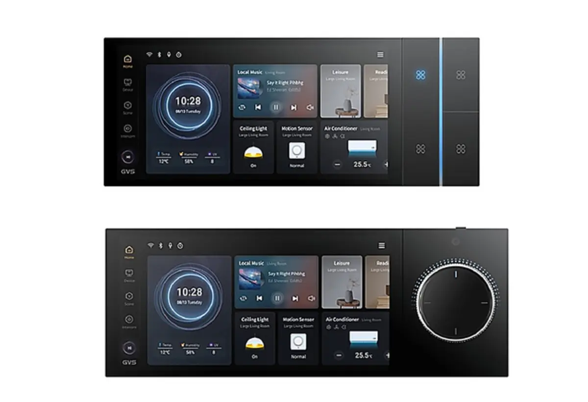 Smart building wall control interfaces